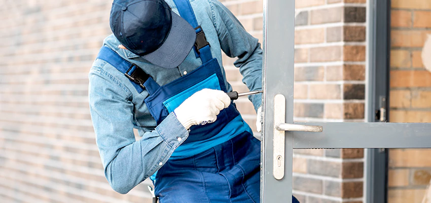 Pivot Storefront Door Locks Installation in Elk Grove, California